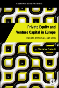 表紙画像: Private Equity and Venture Capital in Europe 9780123750266