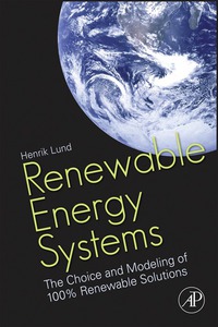 Cover image: Renewable Energy Systems 9780123750280