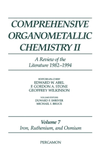 Titelbild: Comprehensive Organometallic Chemistry II, Volume 7 9780080423142