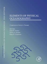 صورة الغلاف: Elements of Physical Oceanography:  A derivative of the Encyclopedia of Ocean Sciences 1st edition 9780080964850