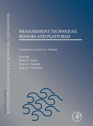 Cover image: Measurement Techniques, Platforms & Sensors: A Derivative of the Encyclopedia of Ocean Sciences 1st edition