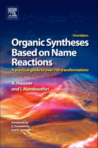 Cover image: Organic Syntheses Based on Name Reactions 3rd edition 9780080966304