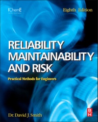 Cover image: Reliability, Maintainability and Risk 8th edition 9780080969022