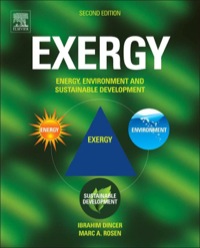 表紙画像: EXERGY: Energy, Environment and Sustainable Development 2nd edition 9780080970899