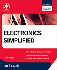 Cover image: Electronics Simplified 3rd edition 9780080970639