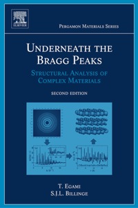 صورة الغلاف: Underneath the Bragg Peaks: Structural Analysis of Complex Materials 2nd edition 9780080971339