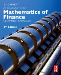 Imagen de portada: An Introduction to the Mathematics of Finance: A Deterministic Approach 2nd edition 9780080982403