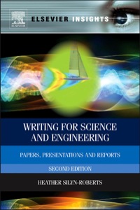 Cover image: Writing for Science and Engineering: Papers, Presentations and Reports 2nd edition 9780080982854