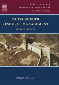 Omslagafbeelding: Cross-Border Resource Management 2nd edition 9780080983196