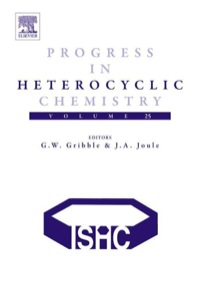 Cover image: Progress in Heterocyclic Chemistry 9780080994062