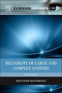 Cover image: Reliability of Large and Complex Systems 2nd edition 9780080999494