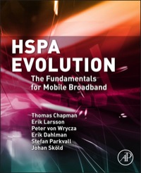 表紙画像: HSPA Evolution: The Fundamentals for Mobile Broadband 9780080999692