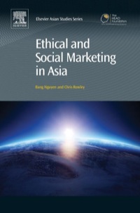 صورة الغلاف: Ethical and Social Marketing in Asia 9780081000977