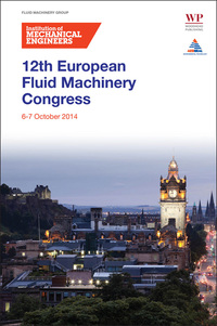 Cover image: Fluid Machinery Congress 6-7 October 2014 9780081001097