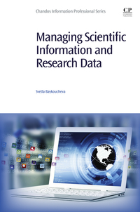 Cover image: Managing Scientific Information and Research Data 9780081001950