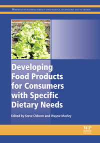 Imagen de portada: Developing Food Products for Consumers with Specific Dietary Needs 9780081003299