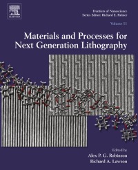 Imagen de portada: Materials and Processes for Next Generation Lithography 9780081003541