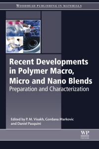 Cover image: Recent Developments in Polymer Macro, Micro and Nano Blends 9780081004081
