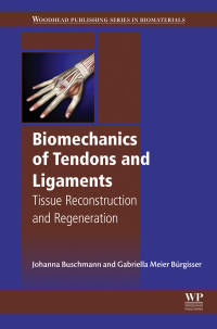 Cover image: Biomechanics of Tendons and Ligaments 9780081004890