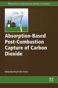 Omslagafbeelding: Absorption-Based Post-Combustion Capture of Carbon Dioxide 9780081005149