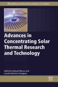 Cover image: Advances in Concentrating Solar Thermal Research and Technology 9780081005163