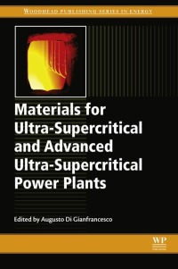 Cover image: Materials for Ultra-Supercritical and Advanced Ultra-Supercritical Power Plants 9780081005521