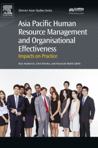 Imagen de portada: Asia Pacific Human Resource Management and Organisational Effectiveness 9780081006436