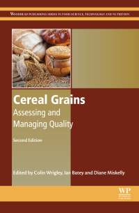 Cover image: Cereal Grains 2nd edition 9780081007198