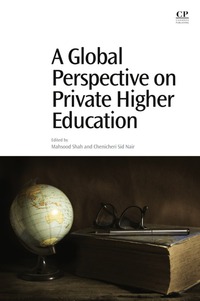 Omslagafbeelding: A Global Perspective on Private Higher Education 9780081008720