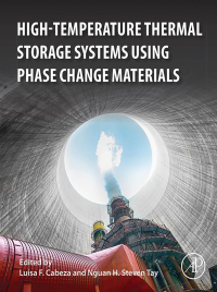 Imagen de portada: High-Temperature Thermal Storage Systems Using Phase Change Materials 9780128053232