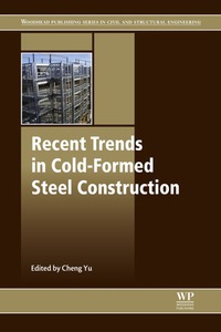 Omslagafbeelding: Recent Trends in Cold-Formed Steel Construction 9780081009604