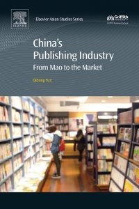 Cover image: China's Publishing Industry 9780081009192