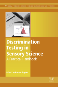 Cover image: Discrimination Testing in Sensory Science 9780081010099