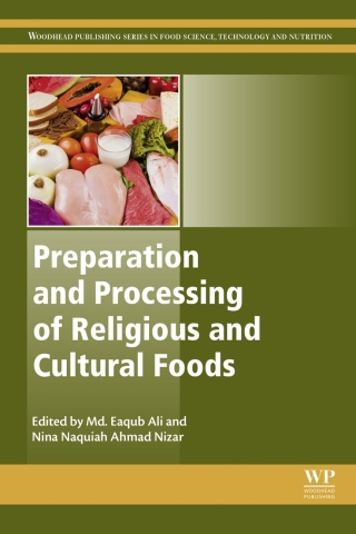 Cover image: Preparation and Processing of Religious and Cultural Foods 9780081018927
