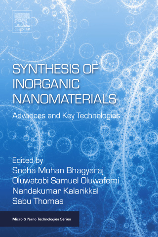 Cover image: Synthesis of Inorganic Nanomaterials 9780081019757