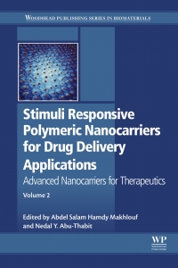 Immagine di copertina: Stimuli Responsive Polymeric Nanocarriers for Drug Delivery Applications 9780081019955