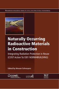 表紙画像: Naturally Occurring Radioactive Materials in Construction 9780081020098