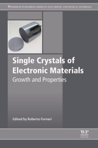 Cover image: Single Crystals of Electronic Materials 9780081020968