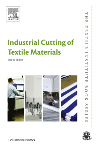 Cover image: Industrial Cutting of Textile Materials 2nd edition 9780081021224