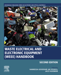 Imagen de portada: Waste Electrical and Electronic Equipment (WEEE) Handbook 2nd edition 9780081021583