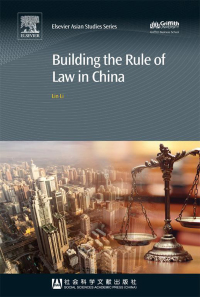 Titelbild: Building the Rule of Law in China 9780128119303
