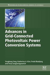 Cover image: Advances in Grid-Connected Photovoltaic Power Conversion Systems 9780081023396