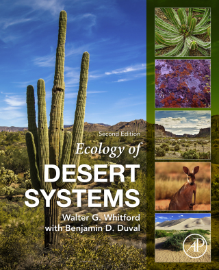 Cover image: Ecology of Desert Systems 2nd edition 9780128150559