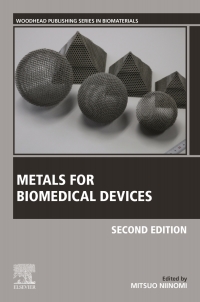 Cover image: Metals for Biomedical Devices 2nd edition 9780081026663