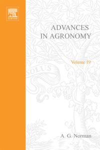 Cover image: ADVANCES IN AGRONOMY VOLUME 19 9780120007196