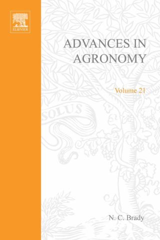 Cover image: ADVANCES IN AGRONOMY VOLUME 21 9780120007219