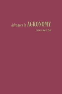 Cover image: ADVANCES IN AGRONOMY VOLUME 36 9780120007363