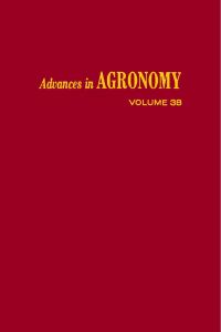 Omslagafbeelding: ADVANCES IN AGRONOMY VOLUME 38 9780120007387