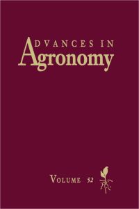 Imagen de portada: Advances in Agronomy 9780120007523