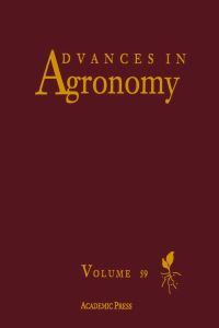 表紙画像: Advances in Agronomy 9780120007592